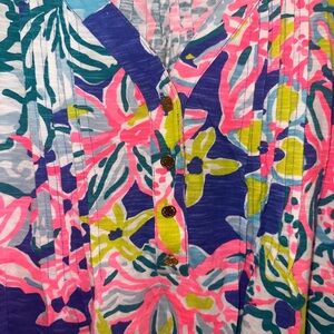 Lilly Pulitzer Multicolor Floral Top